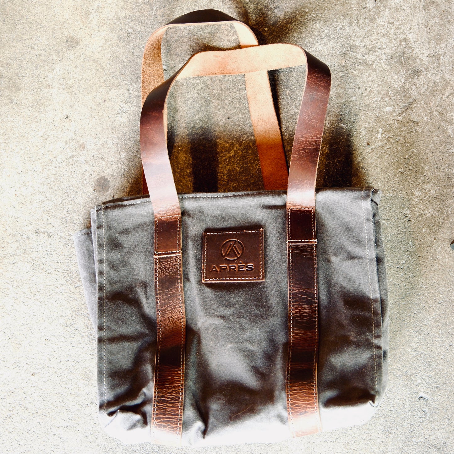 Kourier Waxed Canvas Cooler Bag