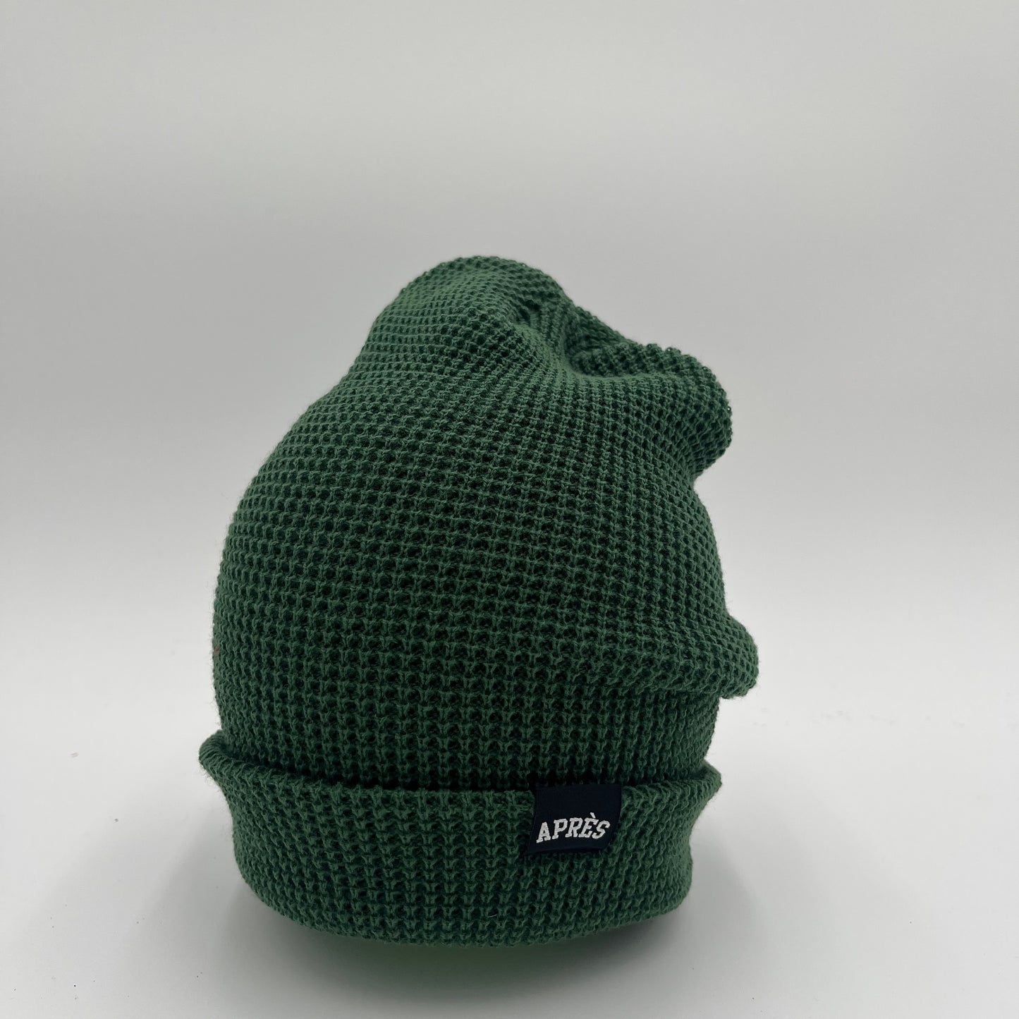 Waffle Knit Cuffed Beanie